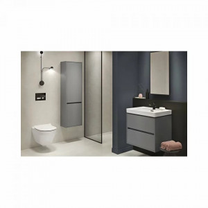 Lavoar pentru mobilier Cersanit, Crea, 60 cm, alb - Img 4