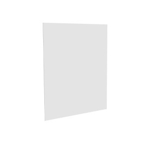 Oglinda Kolpasan, Sava, dreptunghiulara, cu rama de aluminiu, 60 x h70 cm - Img 3