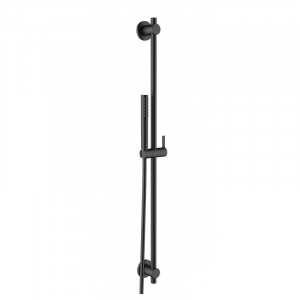 Set de dus cu bara 90 cm, Kludi, Nova Fonte, negru mat