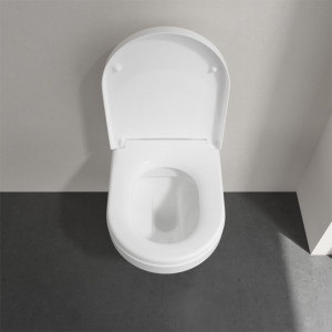 Set vas WC suspendat, Villeroy & Boch, Architectura, cu capac wc soft close si quick release, alb - Img 4