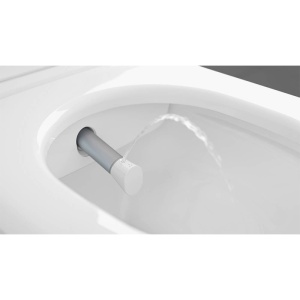 Set vas WC suspendat, Villeroy & Boch, ViClean-I100, DirectFlush, vas cu functie de bideu, alb - Img 3