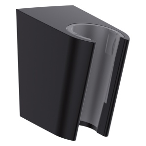 Suport de dus, Hansgrohe, Porter S, negru mat