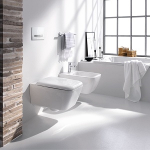 Vas wc suspendat Geberit, Icon, rectangular, rimfree, 35x54 cm - Img 5