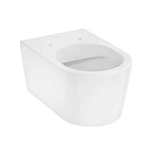 Vas WC suspendat Hansgrohe, EluPura S, cu spălare AquaFall Flush, 54x36 cm, alb
