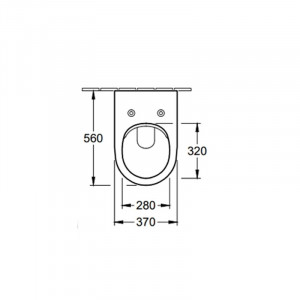Vas WC suspendat Villeroy & Boch, Subway 2.0, Direct Flush, alb - Img 2