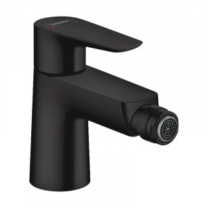 Baterie bideu, Hansgrohe, Talis E, negru mat