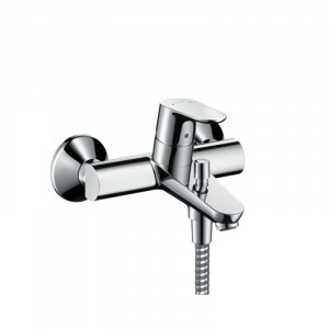 Baterie cada-dus Hansgrohe, Focus E2, fara set, crom