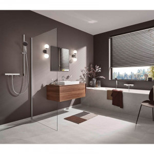 Baterie cada - dus, Hansgrohe, Vivenis, crom - Img 5