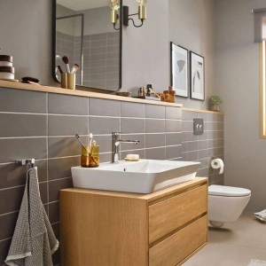 Baterie lavoar cu ventil, Hansgrohe, Rebris E 110, crom - Img 3