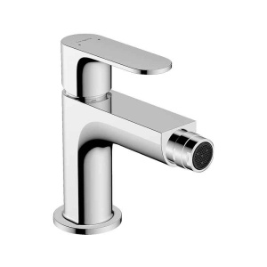 Baterie pentru bideu Hansgrohe Rebris S, cu ventil pop-up, crom