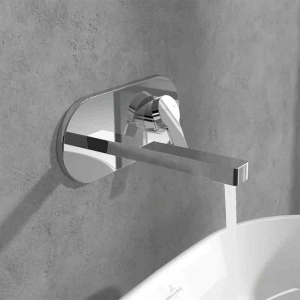 Baterie pentru lavoar Villeroy&Boch, Architectura, montaj incastrat, crom - Img 2