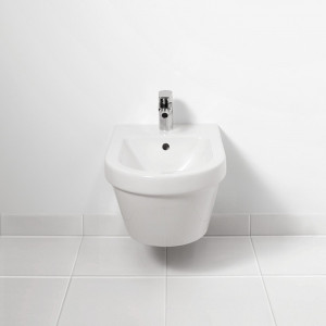Bideu suspendat Villeroy & Boch, Architectura, rotund, alb - Img 2