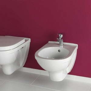 Bideu suspendat Villeroy & Boch, O.Novo, alb - Img 3