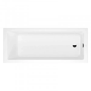 Cada dreptunghiulara Villeroy & Boch, Targa Plus Solo, 170 x 70 cm, alb alpin