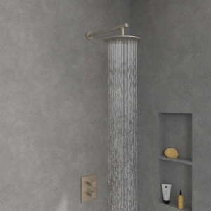 Cap de duș Villeroy&Boch, Universal Showers, Ø25 cm, bruhsed nickel - Img 2