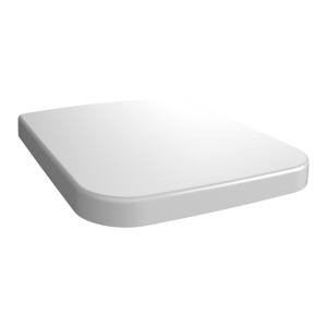 Capac WC Villeroy & Boch, Architectura, dreptunghiular, alb alpin