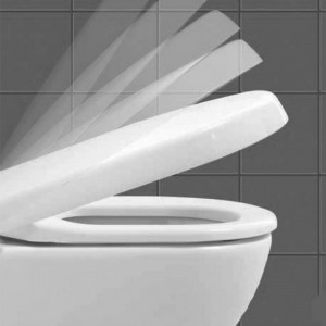 Capac WC Villeroy & Boch, Subway 2.0, soft close, alb - Img 5
