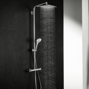 Coloana dus termostatata Hansgrohe, Crometta E 240, cu cap dus fix si mobil 1S - Img 6