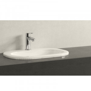 Lavoar incastrat Villeroy & Boch, O.Novo, oval, 56 cm, alb alpin - Img 5