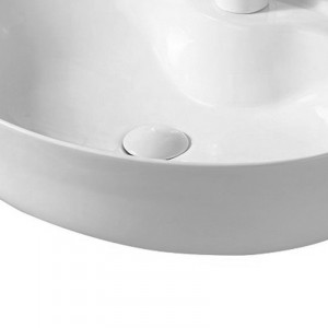 Lavoar pe blat Fluminia, Tamisa, alb, 57 x 41 cm - Img 4