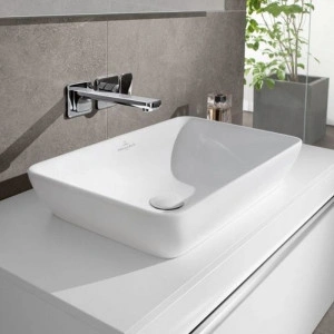 Lavoar pe blat, Villeroy & Boch, Artis, dreptunghiular, 58 x 38,5 cm, alb alpin - Img 4