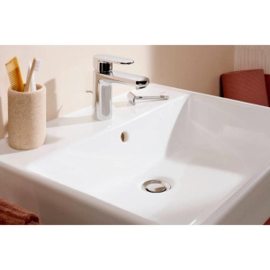Lavoar pentru mobilier Hansgrohe, Xanuia Q, 60 x 48 cm, alb - Img 4