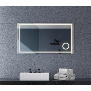 Oglinda Fluminia, Cleopatra-120, dreptunghiulara, cu iluminare LED si lupa cosmetica - Img 6