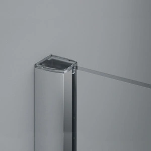 Paravan dus Sanswiss, Easy, profil crom lucios, 100 x 200 cm - Img 3