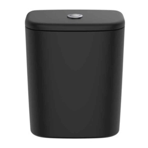 Rezervor WC Ideal Standard, pentru WC stativ Tesi, alimentare inferioară, negru mat - Img 2