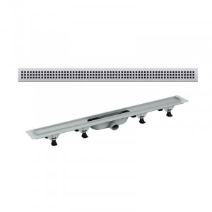 Rigola Plast BRNO, Eco, cu gratar din inox, 800 mm