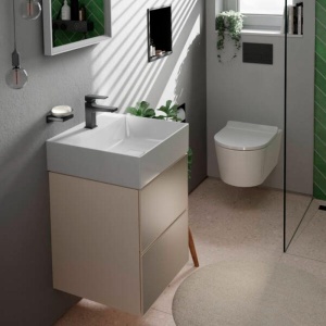 Vas WC suspendat Hansgrohe, EluPura S, cu spălare AquaFall Flush, 54x36 cm, alb - Img 4