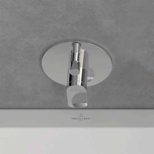 Baterie cadă-duș Villeroy&Boch, O.Novo, montaj încastrat, parte vizibilă, crom - Img 6