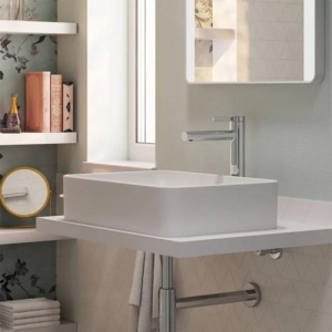 Baterie înaltă de lavoar cu ventil pop-up Hansgrohe, Zesis S 230 CoolStart, crom - Img 2