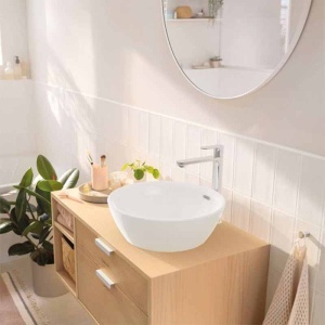 Baterie înaltă lavoar Hansgrohe, Rebris S 240, CoolStart, fără ventil, crom - Img 2