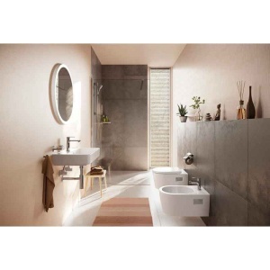 Baterie pentru lavoar Hansgrohe Rebris S 80 CoolStart, fără ventil, crom - Img 5