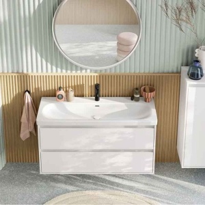 Baterie pentru lavoar Villeroy&Boch, Skyla 115, fără ventil, negru mat - Img 3