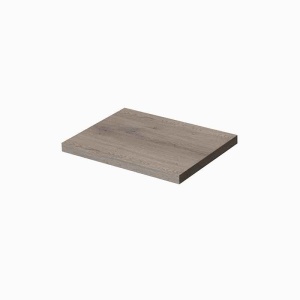 Blat pentru mobilier de baie Fluminia, 60x46 cm, noce americano