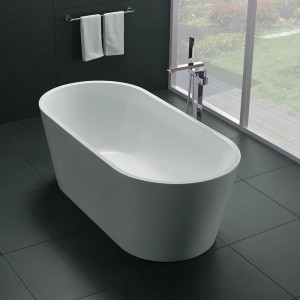 Cada freestanding, Florida, Denisa P-150, cu instalatie completa, alb
