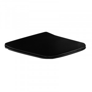 Capac WC, Fluminia, Paris, SoftClose, Quick Release, negru mat