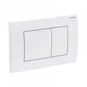 Clapeta de actionare dual-flush Geberit Delta 30, alb