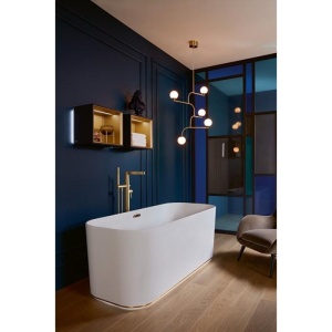 Furtun de duș Villeroy&Boch, Universal Showers, 120 cm, brushed gold - Img 5
