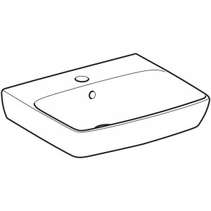 Lavoar Geberit, Selnova Square, 50 cm - Img 2