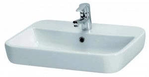 Lavoar pe blat Cersanit Caspia rectangular 60 cm