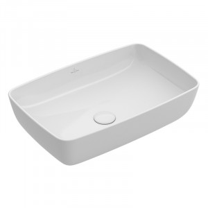 Lavoar pe blat, Villeroy & Boch, Artis, dreptunghiular, 58 x 38,5 cm, alb alpin