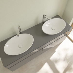 Lavoar pe blat, Villeroy & Boch, Loop & Friends, oval, 56 cm, alb - Img 5