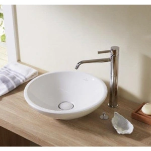 Lavoar pe blat Villeroy & Boch, Loop & Friends, rotund, 43 cm, alb - Img 3