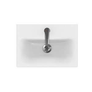 Lavoar slim pentru mobilier, Cersanit, Moduo, 60 x 38 cm, alb - Img 2