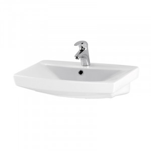 Lavoar suspendat Cersanit, Carina, 60 cm, alb