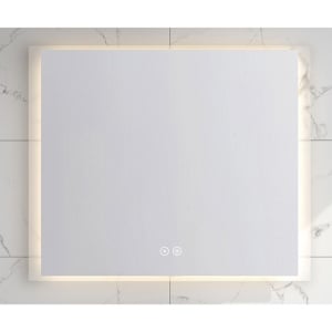 Oglinda Fluminia, Rodin 90, dreptunghiulara, cu LED, 3 culori, dezaburire, 90 cm - Img 4