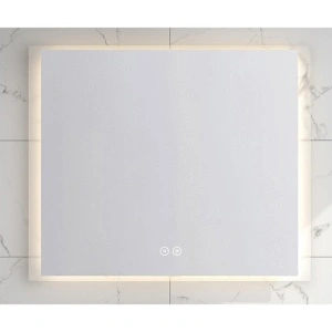 Oglinda Fluminia, Rodin 90, dreptunghiulara, cu LED, 3 culori, dezaburire, 90 cm - Img 4